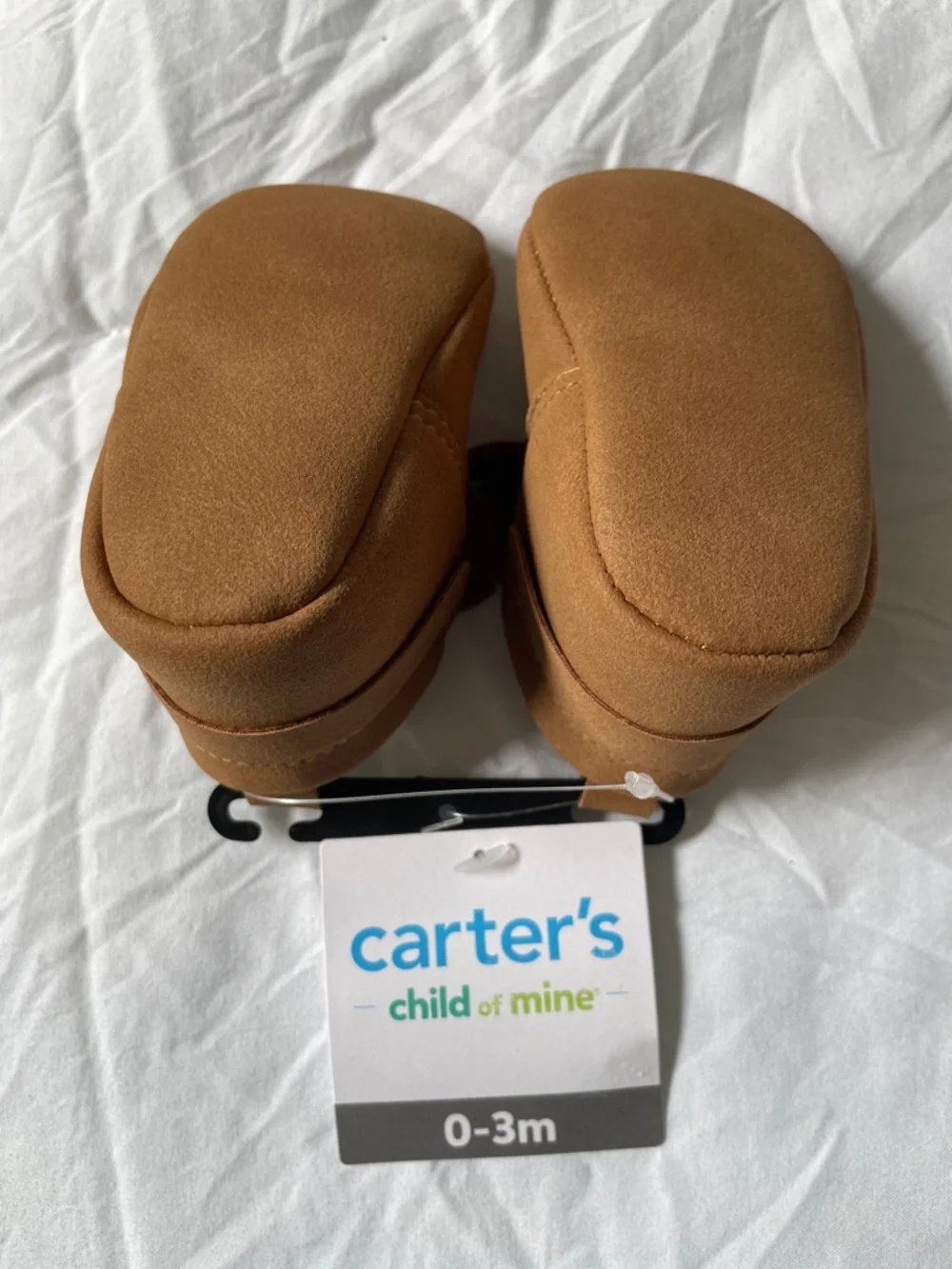 Carter's Girls Bow Mary Jane Shoes - Brown Tan